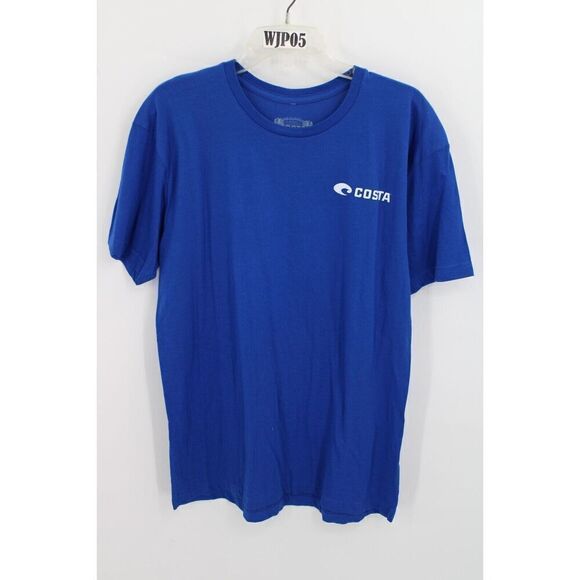 Costa Fishing t-shirt blue Mens large New - Picture 1 of 6